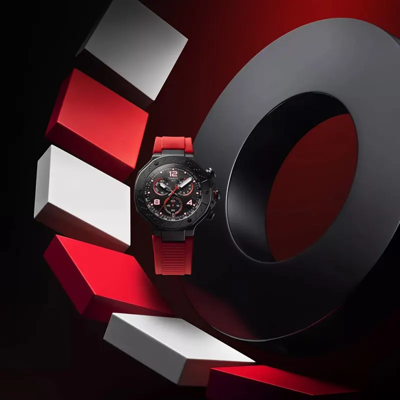 Tissot T-Race MotoGP Limited Edition Black Dial Men's Watch- T141.417.37.057.01